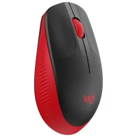 Мышь Logitech M190 (черный/красный) фото 3